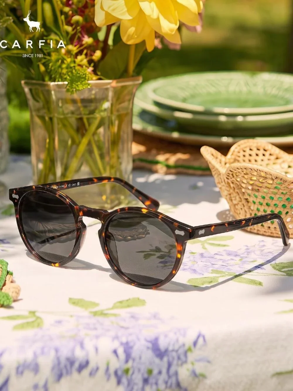 Timeless Tortoise Frame Sunglasses for Women - HD Polarized & UV Protection